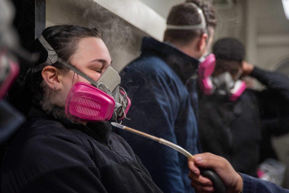 USS Ronald Reagan (CVN 76) Respirator Fit Testing