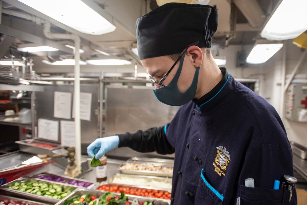 USS Ronald Reagan (CVN 76) Wardroom Galley