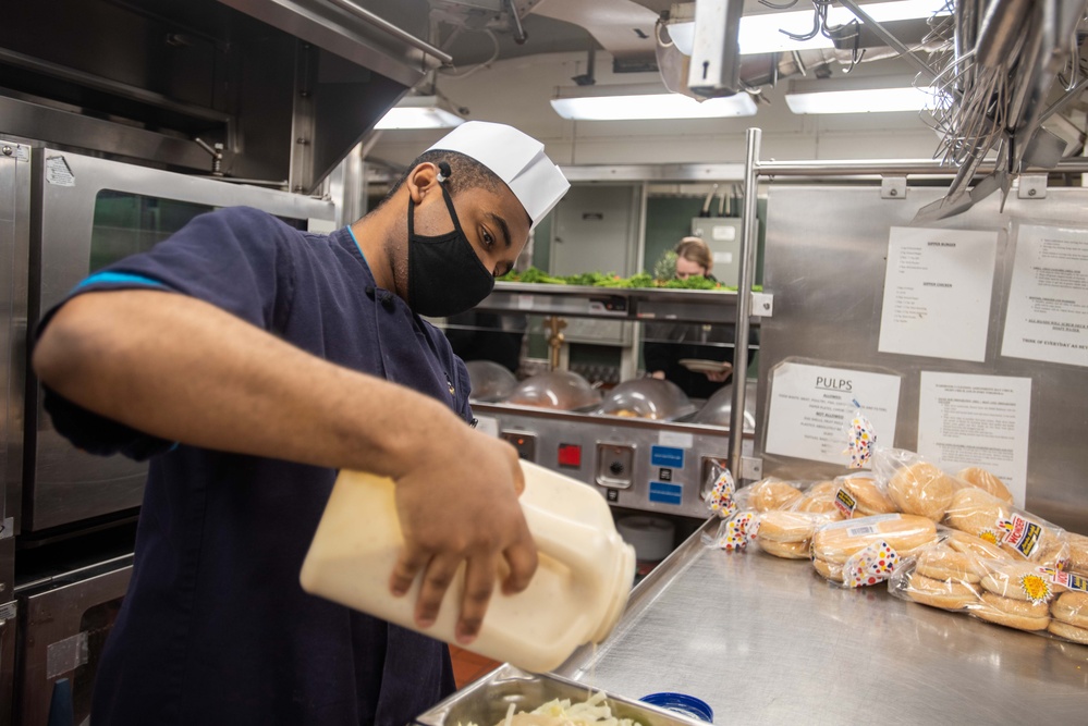 USS Ronald Reagan (CVN 76) Wardroom Galley