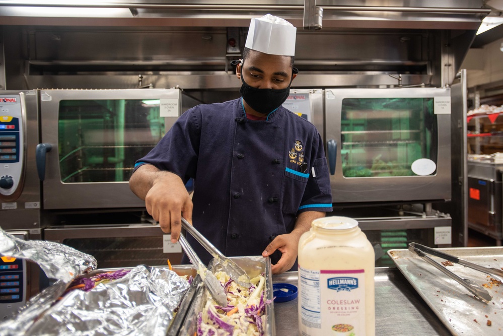 USS Ronald Reagan (CVN 76) Wardroom Galley