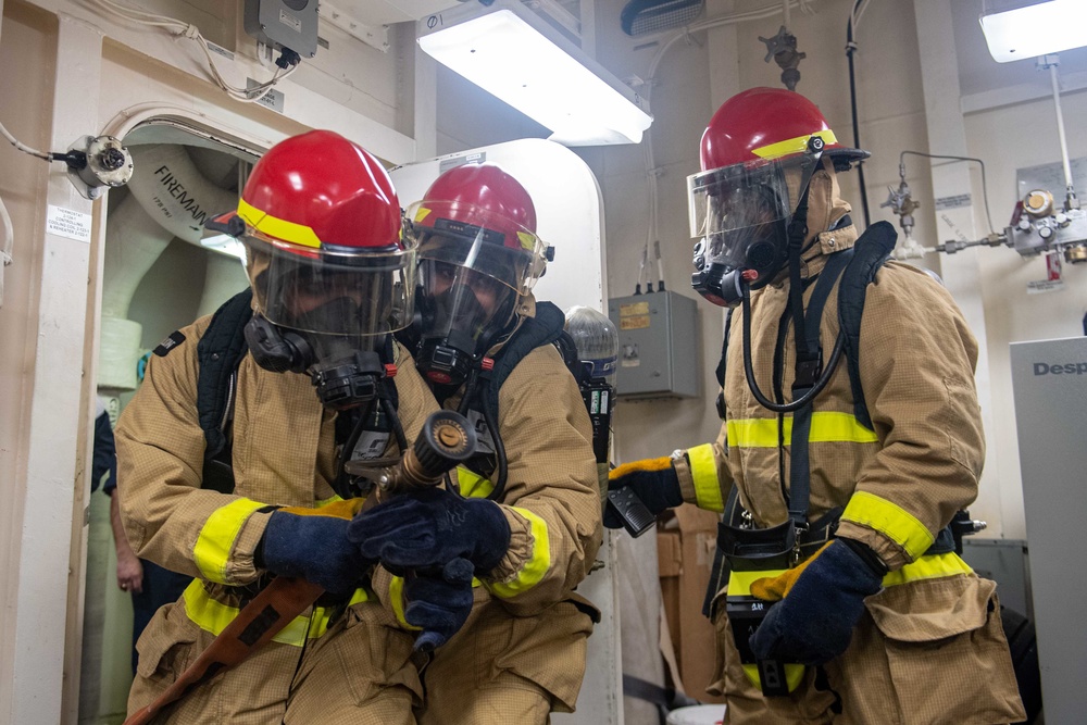 DVIDS - Images - USS America (LHA 6) Conducts Damage Control Training ...