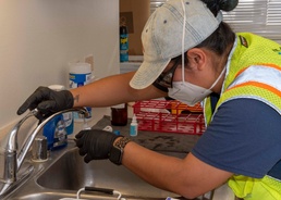 NAVFAC Contractors Collect Water Samples at Halawa Housing Community