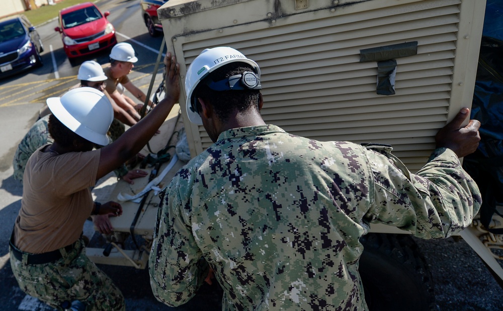 CTF75 Sailors participate in the Command Post Exercise