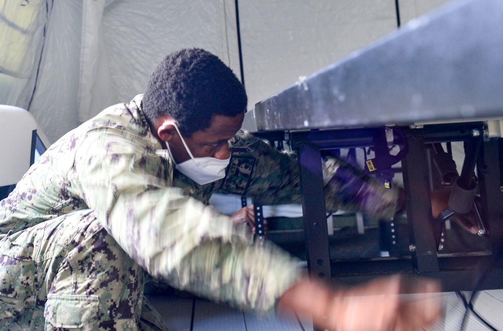 CTF 75 Sailors participate in Command Post Exercise