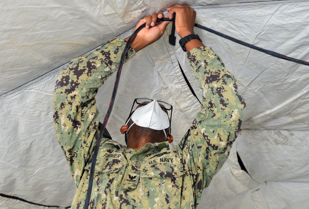 CTF 75 Sailors participate in Command Post Exercise