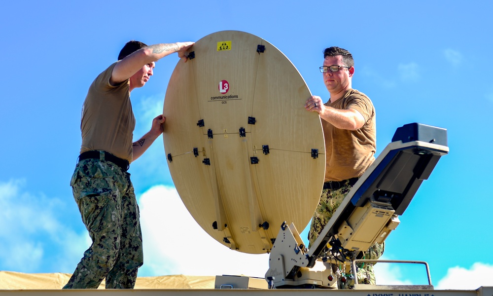 CTF 75 Sailors participate in Command Post Exercise