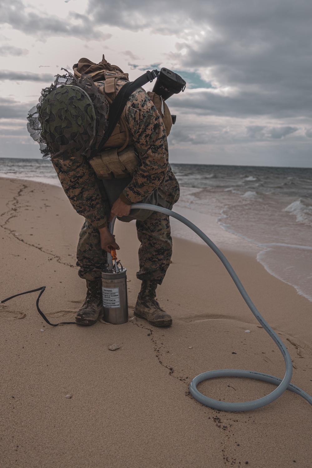 MWSS-172 Conducts a Water Purification Exercise