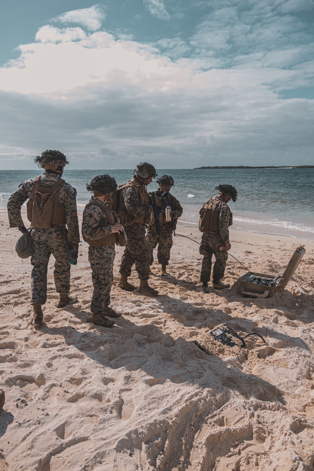 MWSS-172 Conducts a Water Purification Exercise