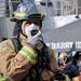 Sailors and Firefighters from USS Barry, USS Howard and CFAY Emergency Services Conduct Integrated Fire Drill