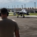 Kadena F-15s  arrive in Guam for Cope North 22