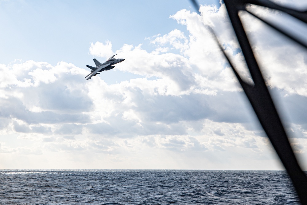 Neptune Strike 2022 highlights the natural evolution of NATO’s ability to integrate the high-end maritime warfare capabilities of a carrier strike group to support the defense of the Alliance.