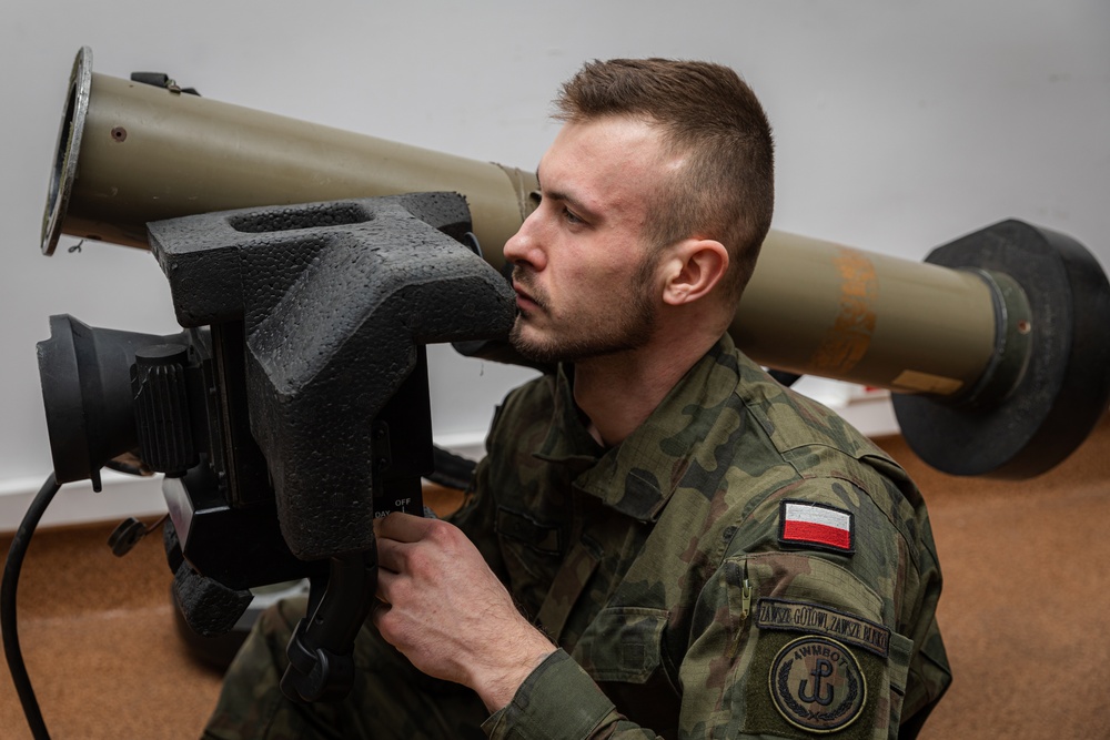 Javelin training for US and Polish soldiers