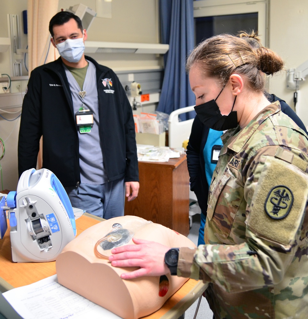 Nurse Skill Fair Held at Landstuhl Regional Medical Center