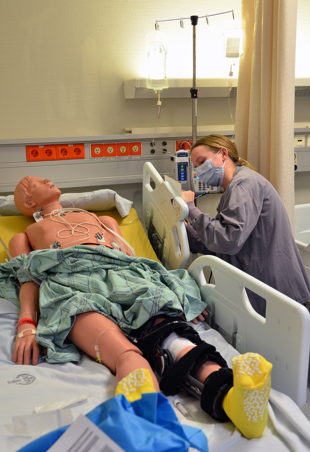 Nurse Skill Fair Held at Landstuhl Regional Medical Center