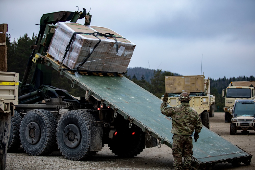1ACB Troopers Exercise Force Sustainment