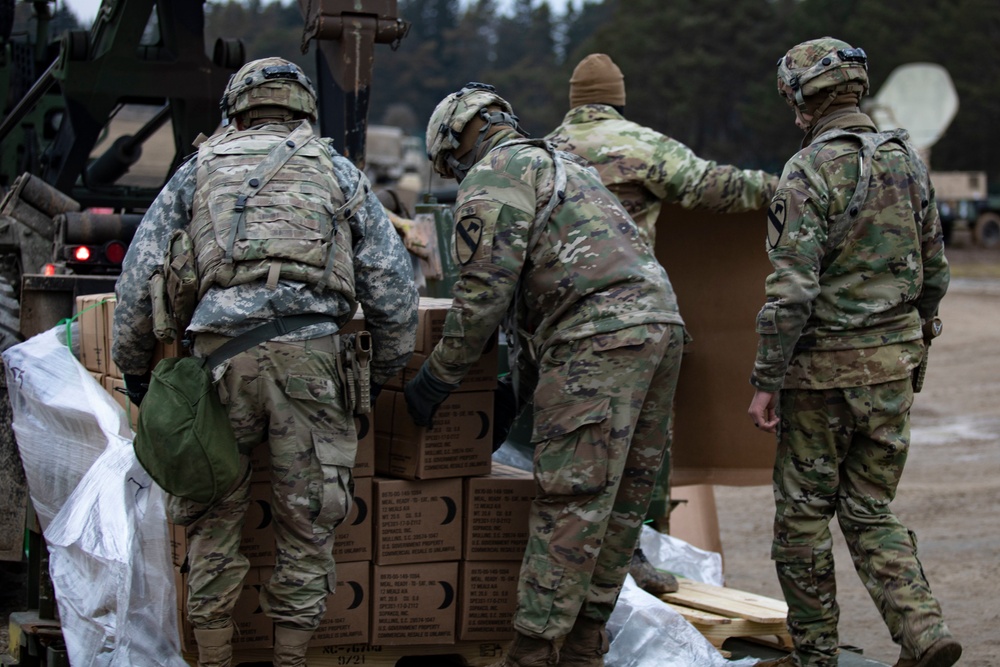 1ACB Troopers Exercise Force Sustainment