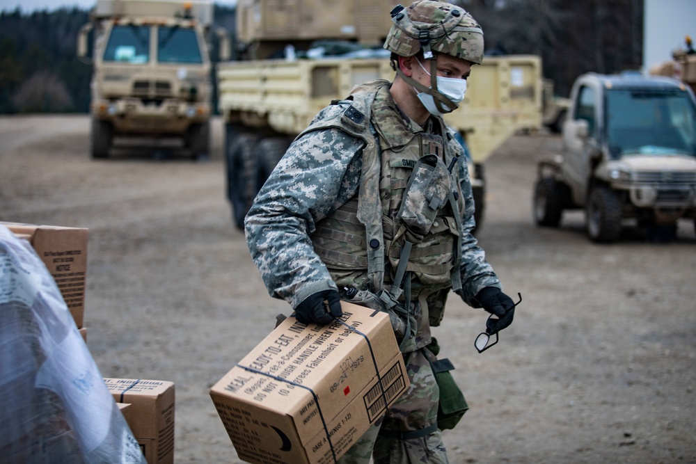1ACB Troopers Exercise Force Sustainment
