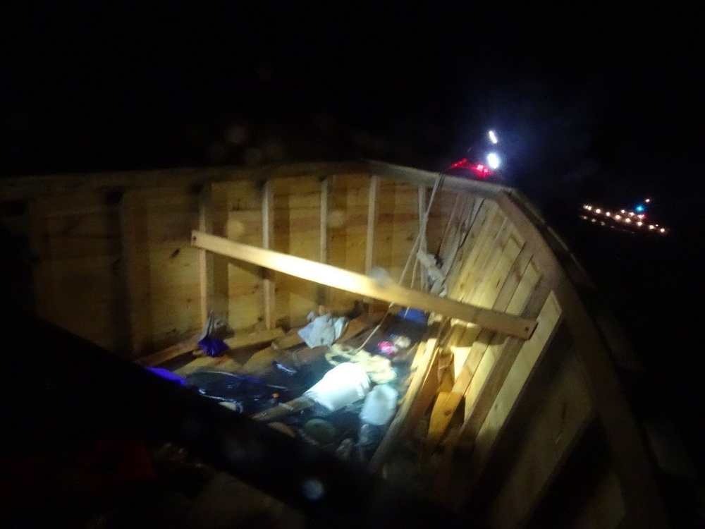 Coast Guard interdicts makeshift boat with 55 Dominicans during illegal voyage near Puerto Rico