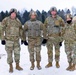 Brig. Gen. Mathews and Command Sgt. Maj. Patrouille Conduct a Battlefield Circulation Visit