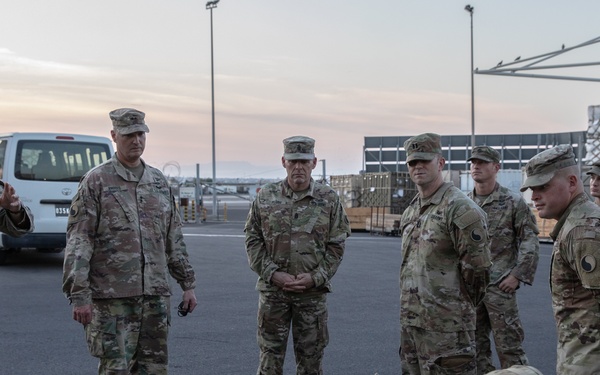 Maj. Gen. Rhodes visits Red Dragons in Djibouti