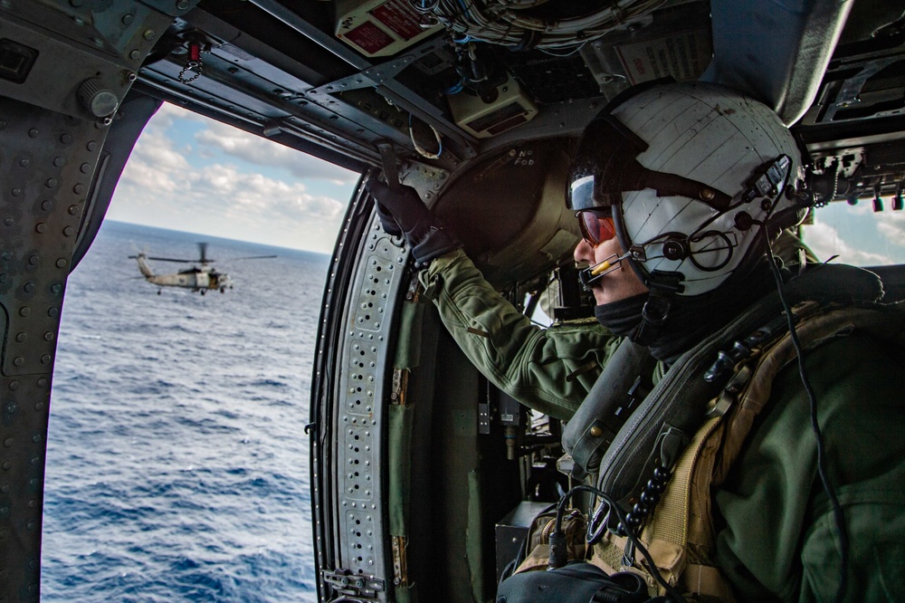 The Harry S. Truman Carrier Strike Group is on a scheduled deployment in the U.S. Sixth Fleet area of operations in support of naval operations to maintain maritime stability and security.