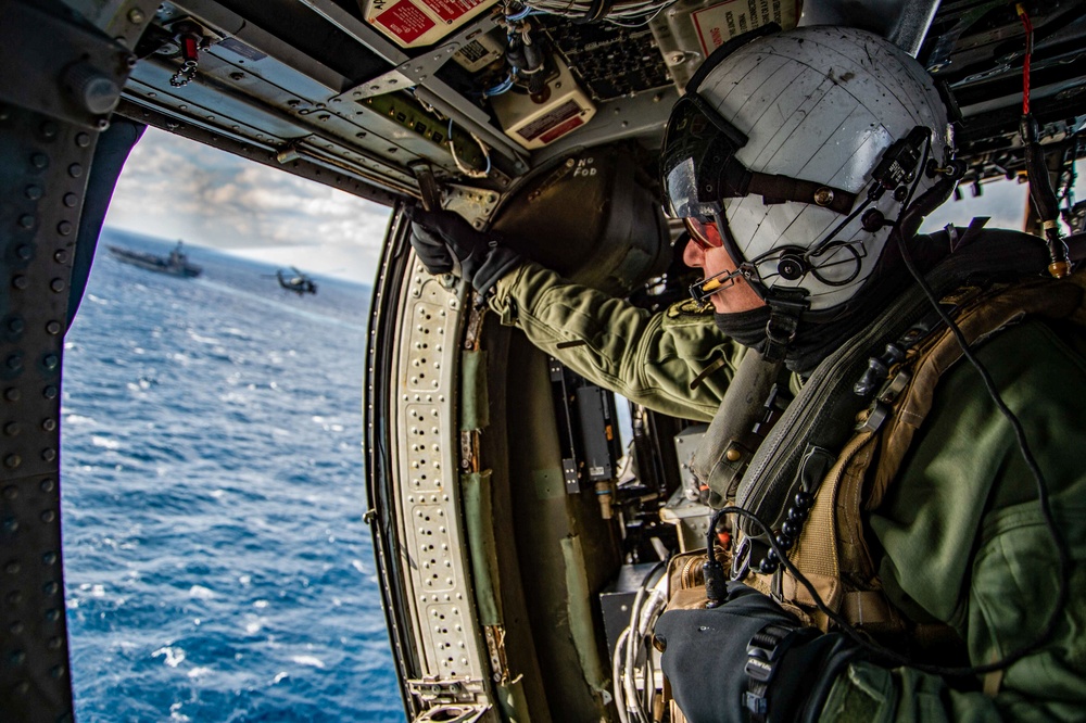 The Harry S. Truman Carrier Strike Group is on a scheduled deployment in the U.S. Sixth Fleet area of operations in support of naval operations to maintain maritime stability and security.