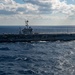 The Harry S. Truman Carrier Strike Group is on a scheduled deployment in the U.S. Sixth Fleet area of operations in support of naval operations to maintain maritime stability and security.