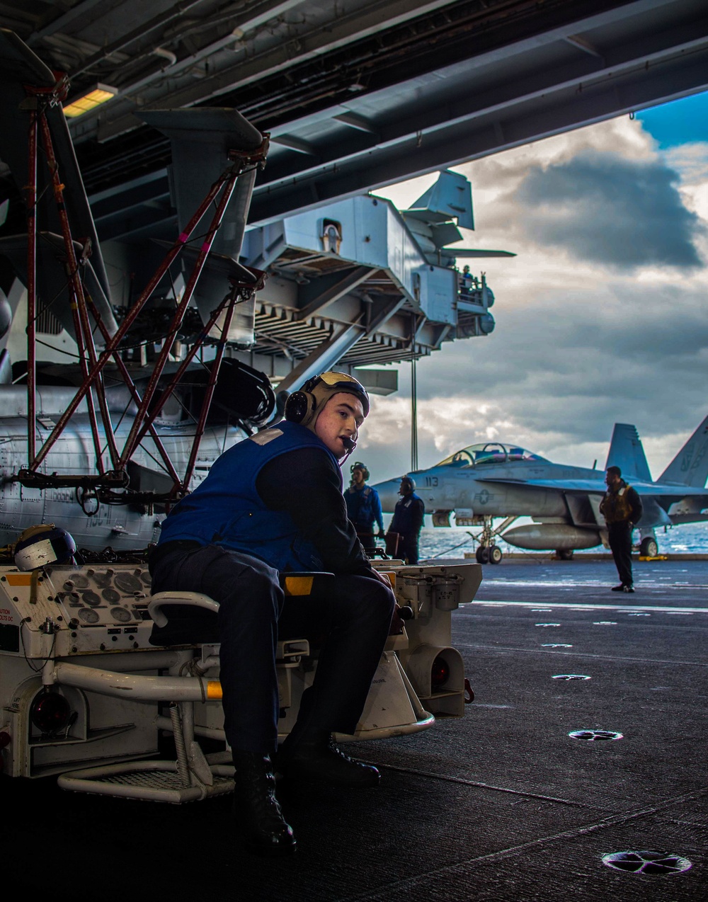 The Harry S. Truman Carrier Strike Group is on a scheduled deployment in the U.S. Sixth Fleet area of operations in support of naval operations to maintain maritime stability and security.