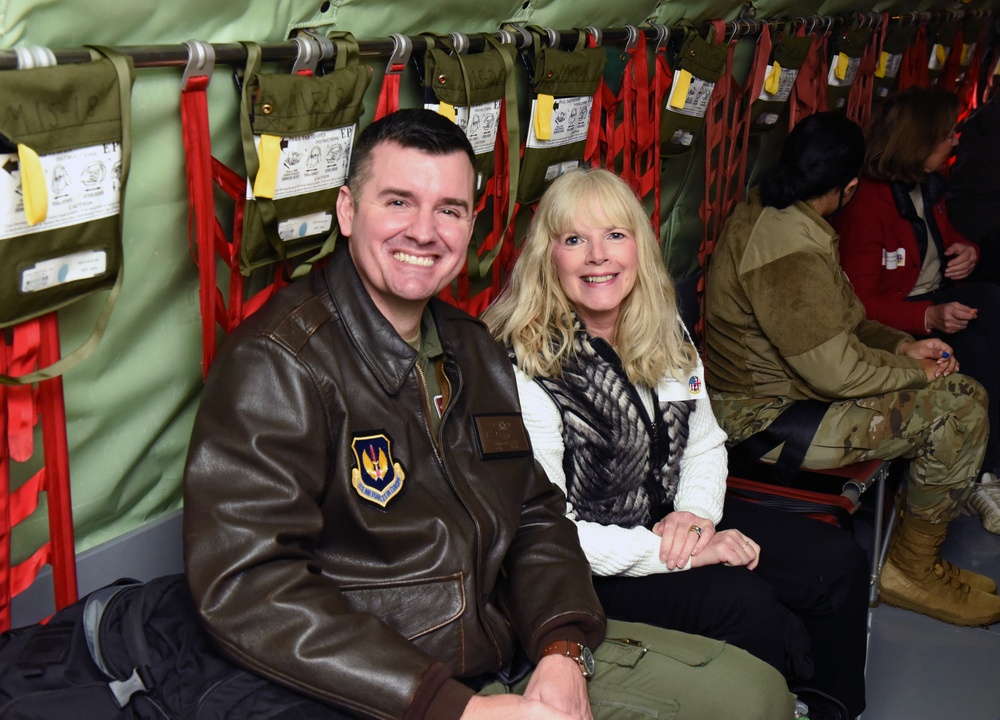 Team Mildenhall Honorary Commanders gain insight to refueling mission