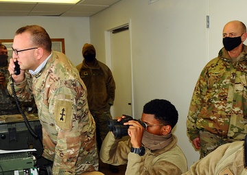 Wisconsin Guard Conducts Cold Weather Forward Observation at Michigan’s “Winter Strike”