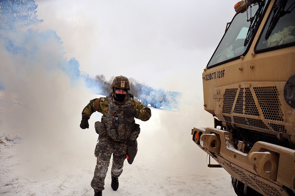 Simulated Chemical Attack Training at the National All-Domain Warfighting Center