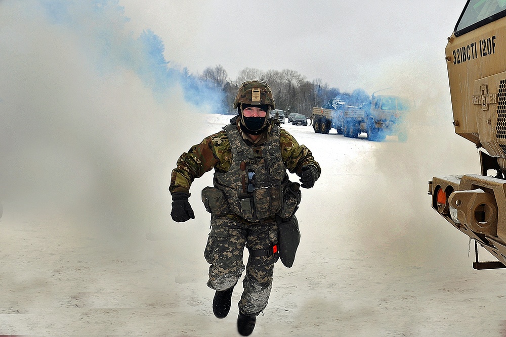 Simulated Chemical Attack Training at the National All-Domain Warfighting Center