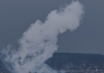 High explosive point detonation round