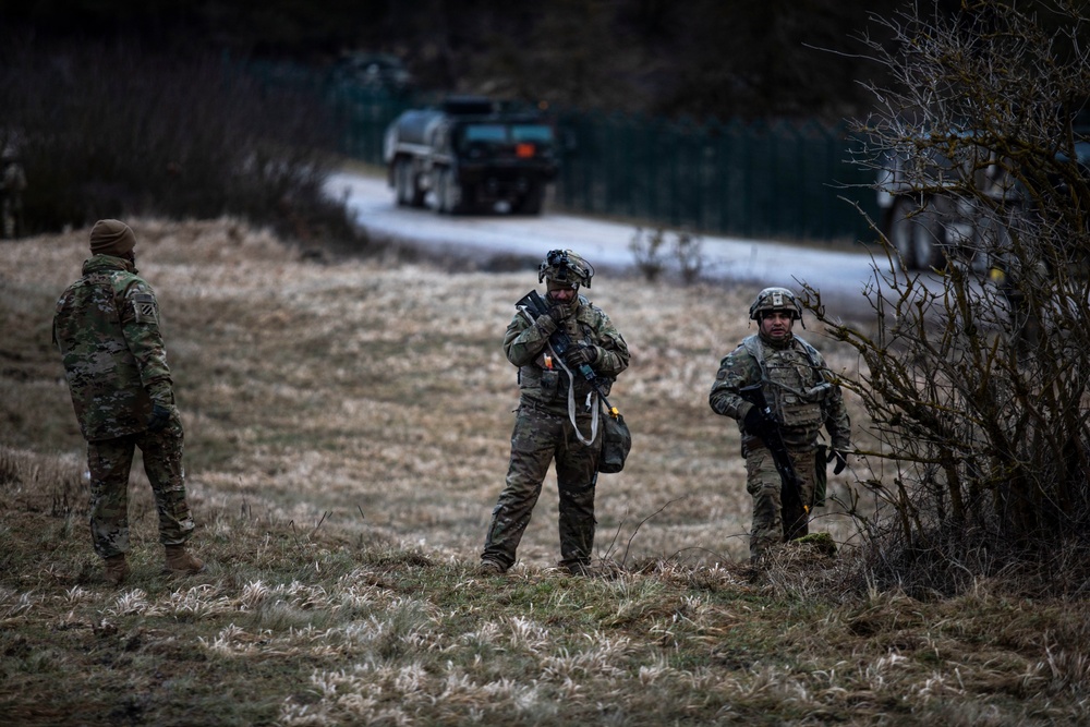 Air Cav Base Defence Training