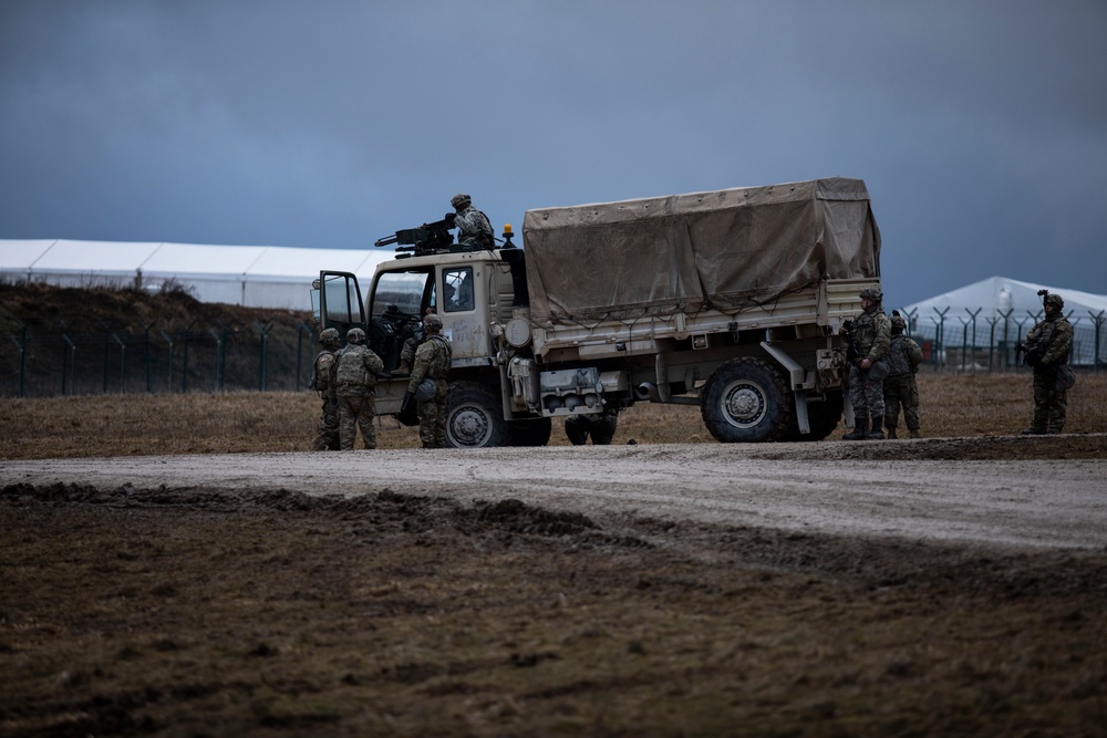 Air Cav Base Defence Training