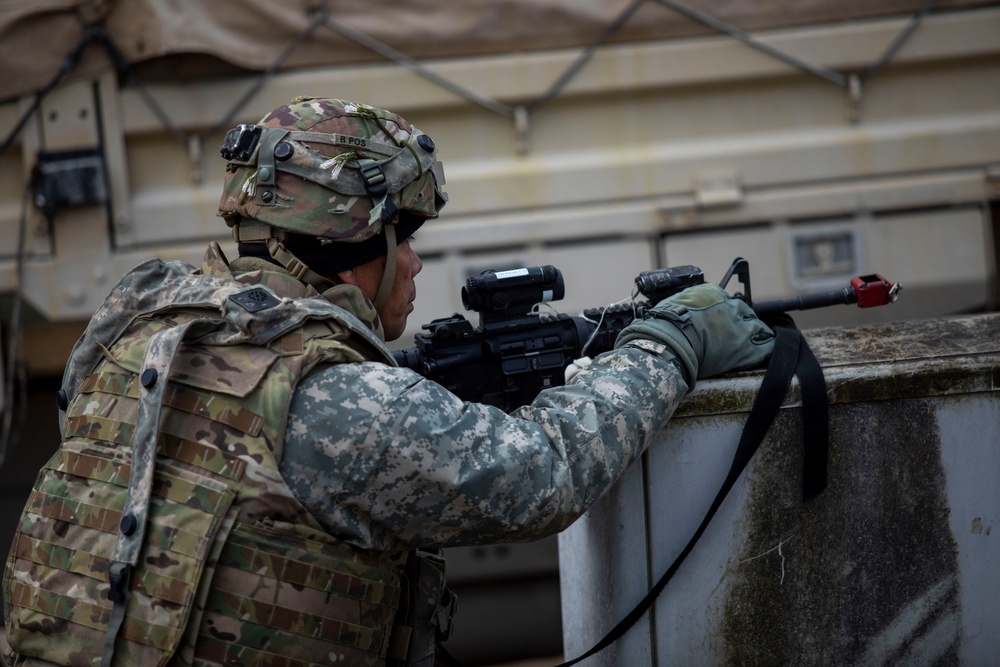 Air Cav Base Defence Training