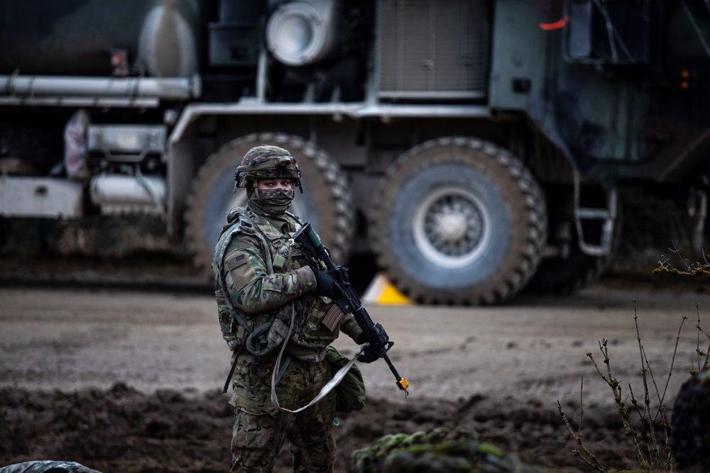 Air Cav Base Defence Training