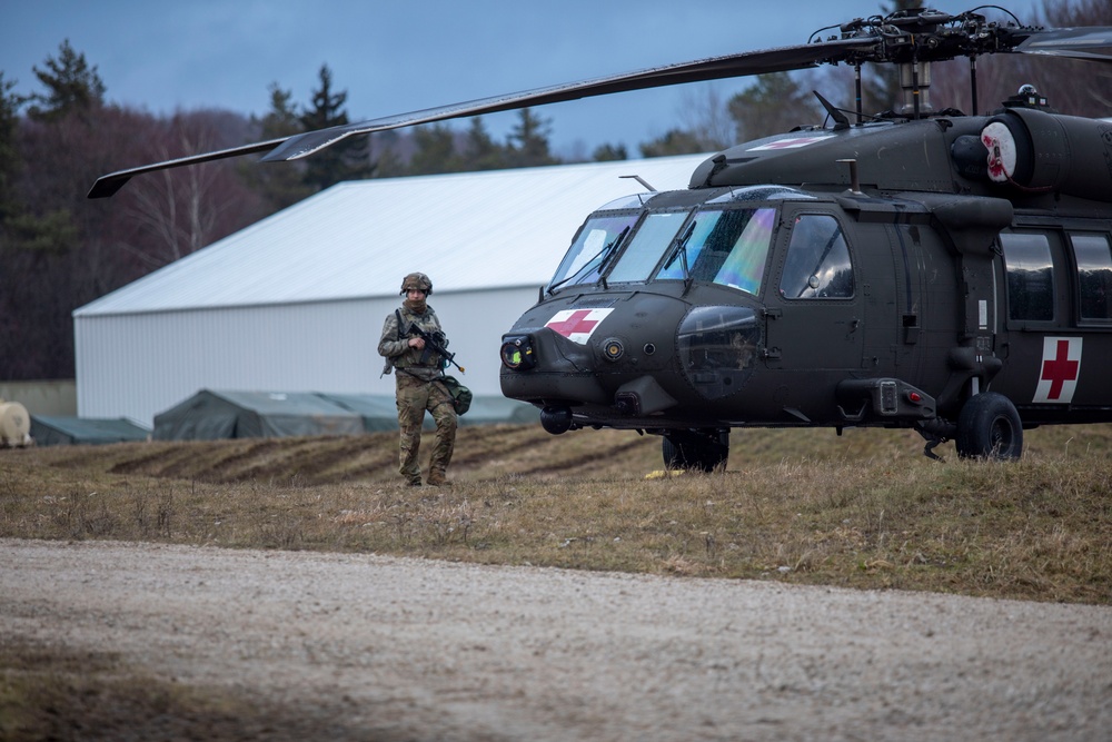 Air Cav Base Defence Training