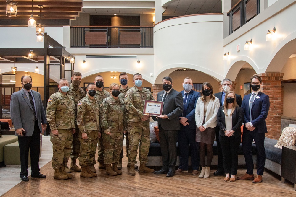 Drury Plaza Hotel Receives Seven Seals Award from ESGR