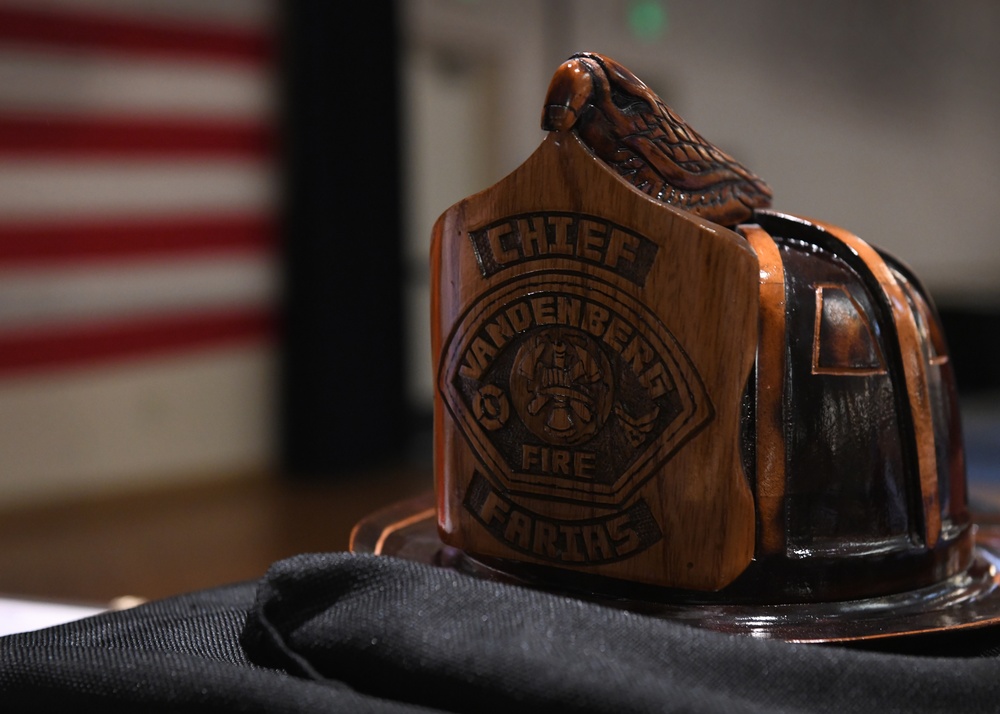 Fire Chief Farias Retirement