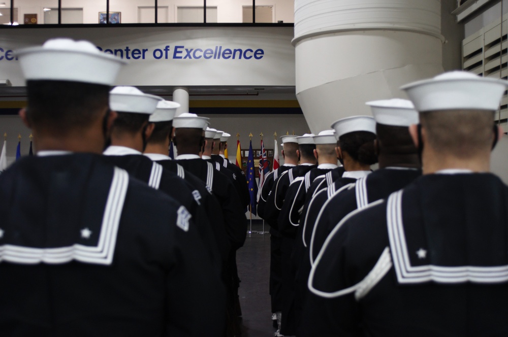 Sixteen Sailors Complete Training to Become Ceremonial Guardsmen