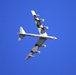 A B-52H Stratofortress Soars Over the National All-Domain Warfighting Center in Northern Michigan
