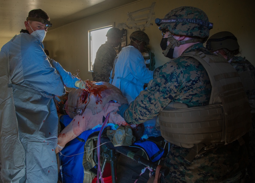 1st Medical Battalion Field Exercise