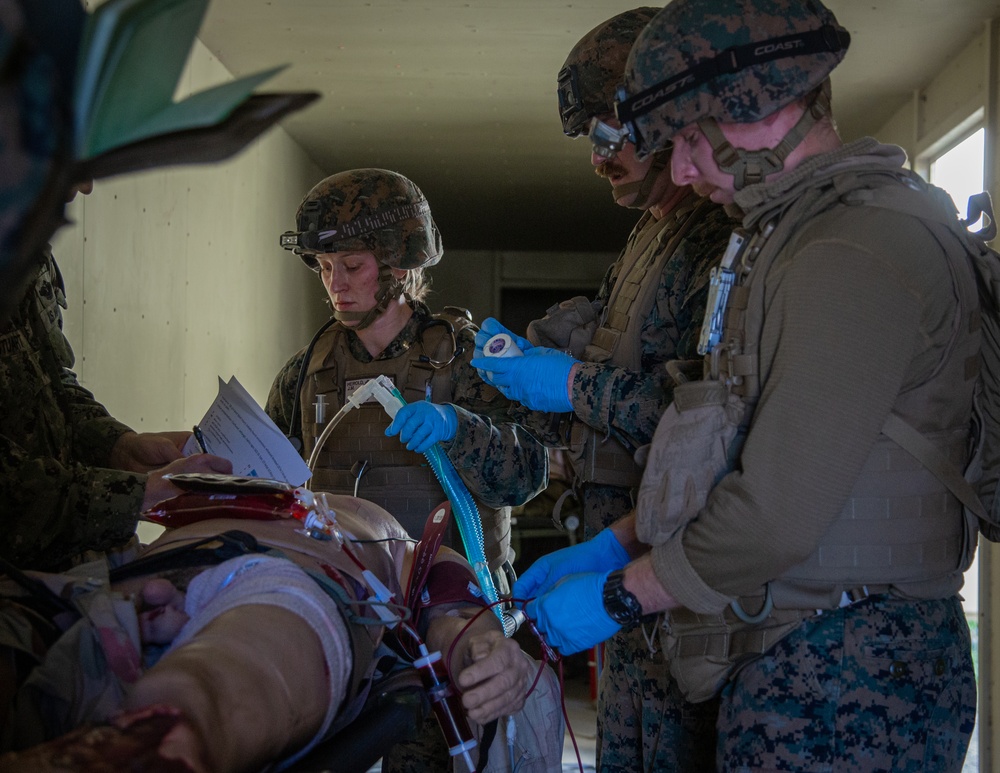 1st Medical Battalion Field Exercise