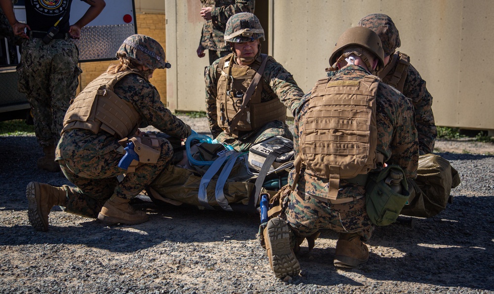 1st Medical Battalion Field Exercise