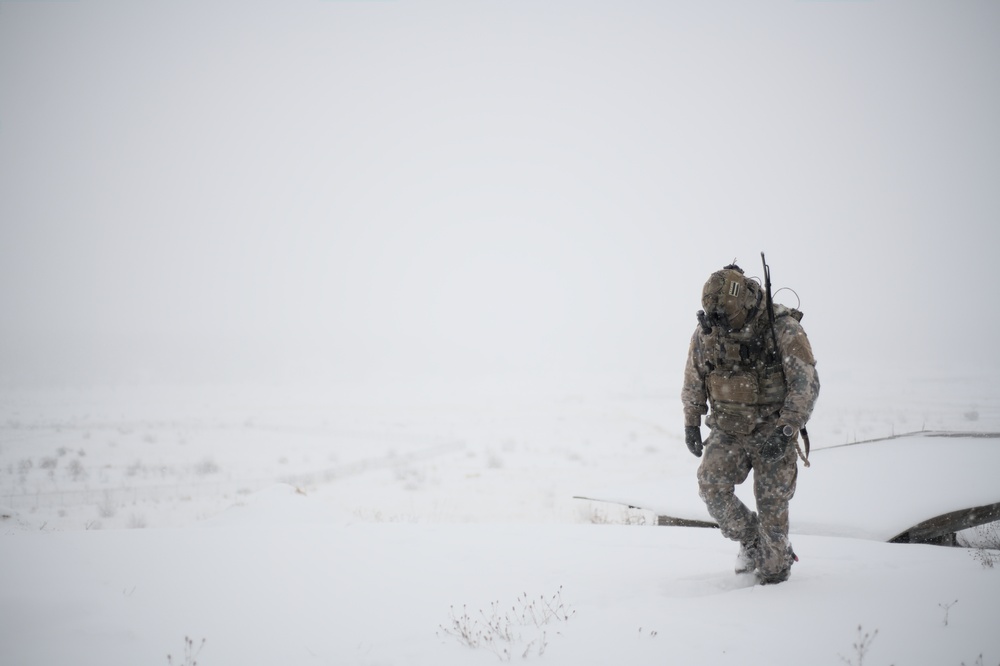 Latvian Armed Forces at “Winter Strike”