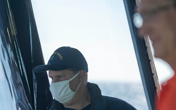 USS Wyoming (SSBN 742) Executes an Exchange of Command and Crews at Sea