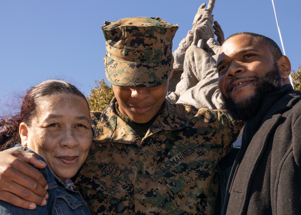Cousins Coincidence leads to Master Sergeant reminiscing days as Drill Instructor