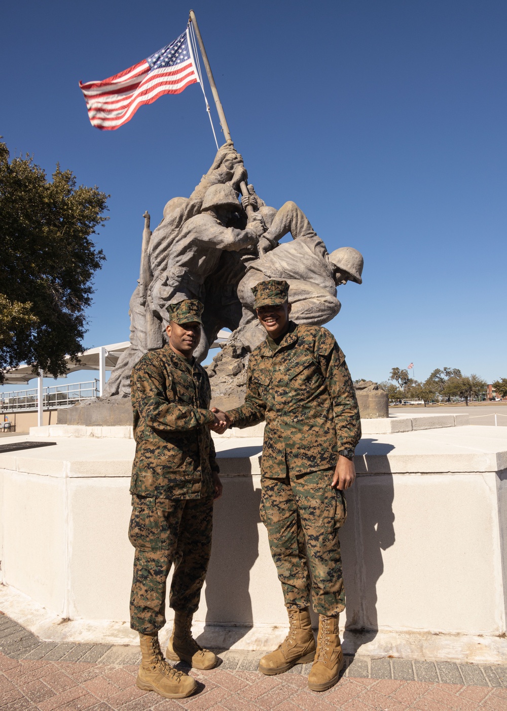 Cousins Coincidence leads to Master Sergeant reminiscing days as Drill Instructor