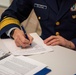 U.S. Coast Guard Academy Scholars Pilot Program Signing Ceremony